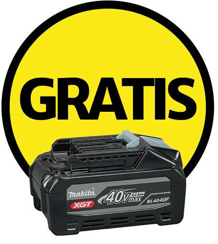 Gratis XGT 40V BL4040F Spanje