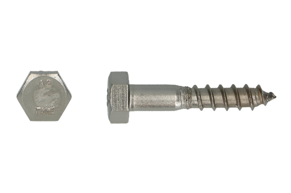 Perno roscado de acero inoxidable ∅6