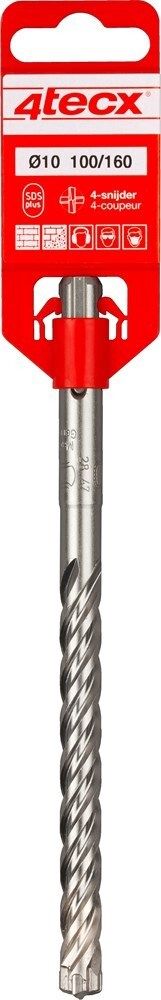 Taladradoras percutoras 4Tecx SDS+ 4-cutter
