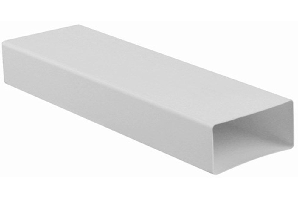 Conducto de ventilación blanco 110x54 mm.