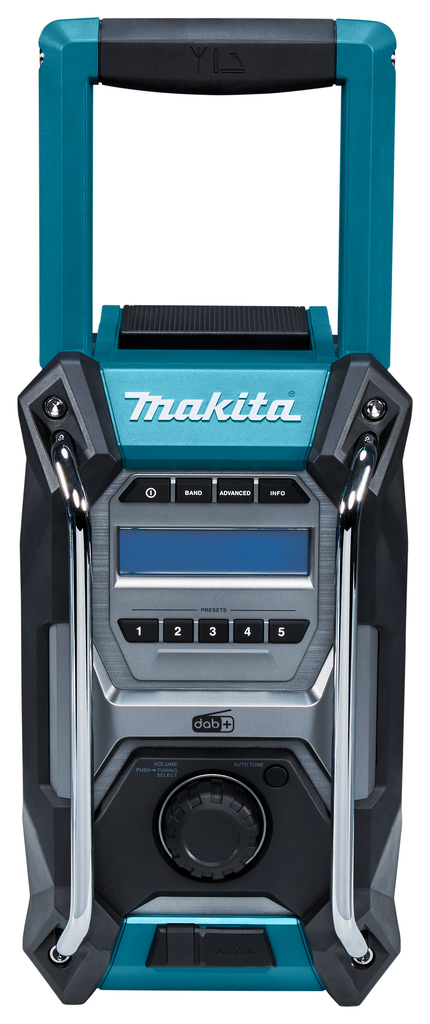 Radios de construcción Makita con DAB
