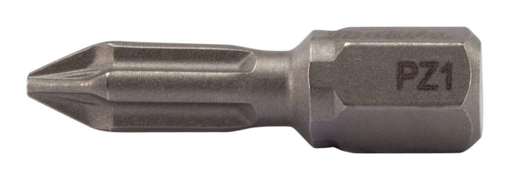 1Puntas Pozidriv de torsión Forma C /4"