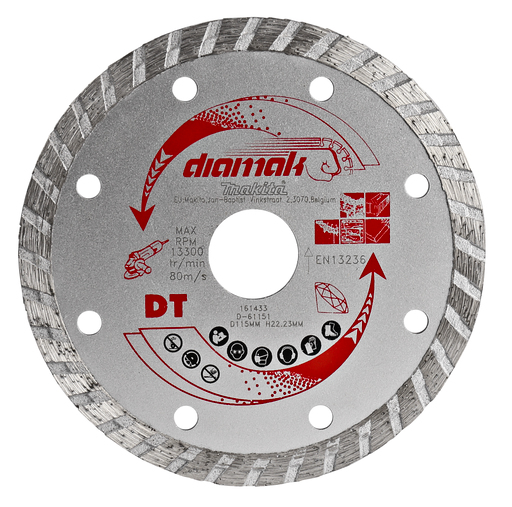 Disco de diamante turbo de serie