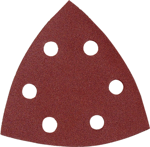 Hoja de lija 94 mm velcro rojo