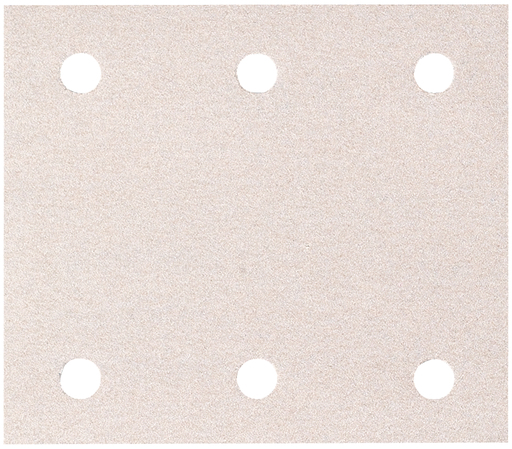 Hoja de lija 114 x 102 mm velcro blanco Hoja de lija 114 x 102 mm velcro blanco