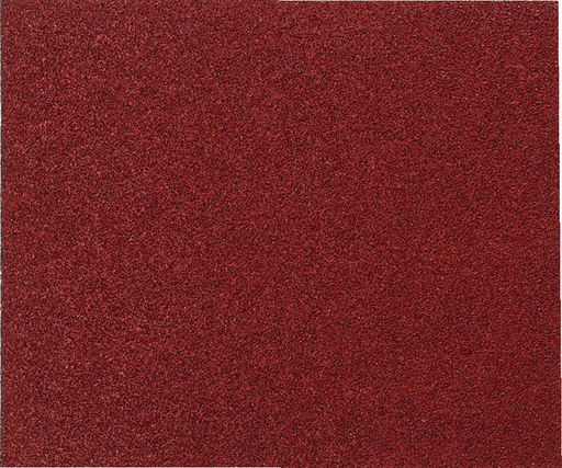 Hoja de lija 114x140 mm. roja