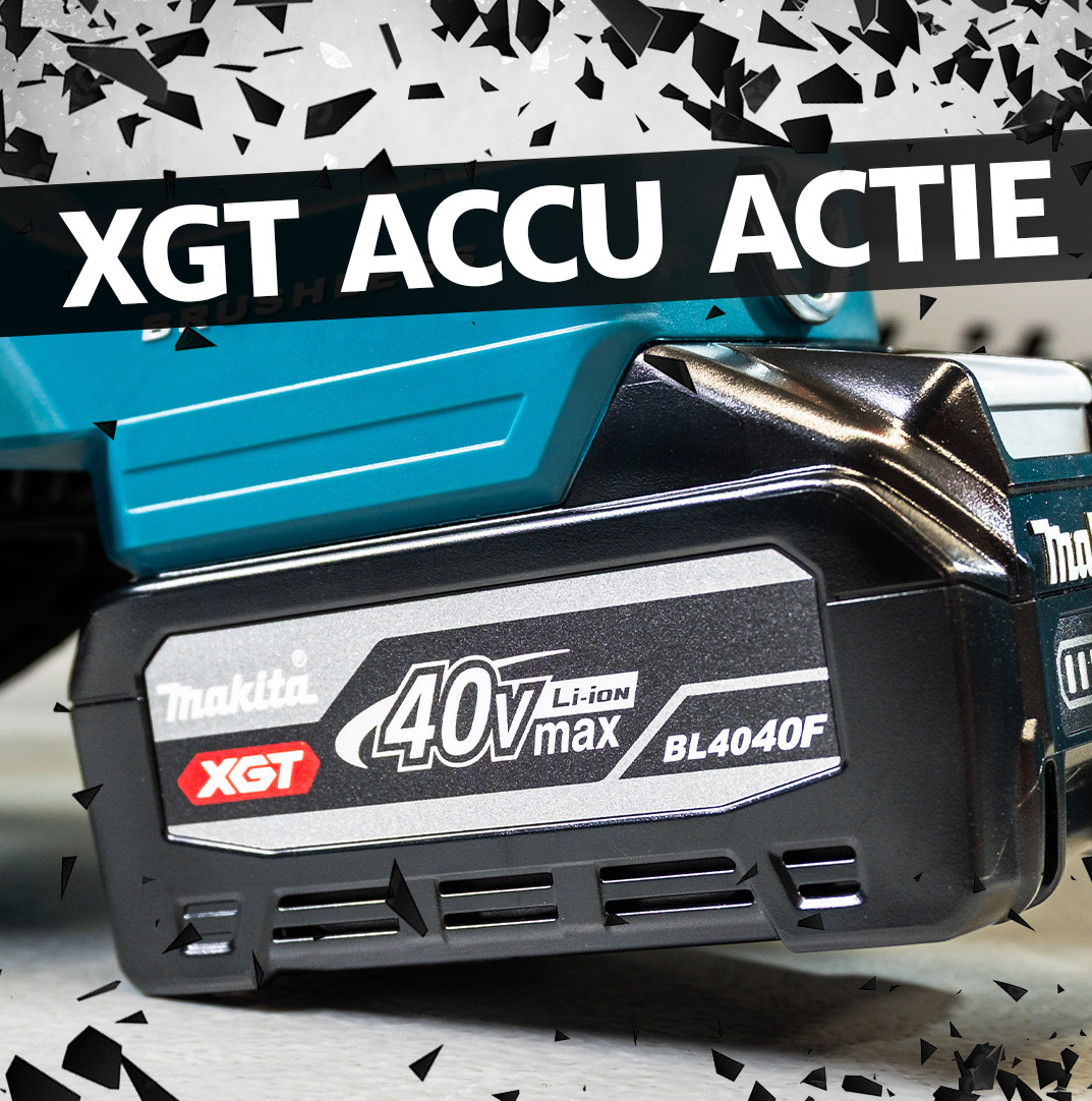 Batería gratuita con las máquinas XGT Batería gratuita con las máquinas XGT