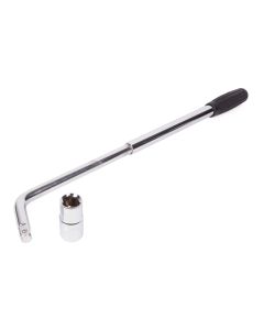 000235 Llave de rueda telescópica 17 + 19 mm
