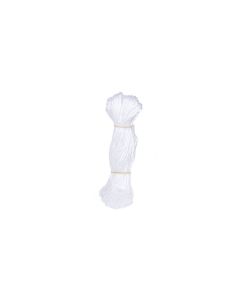 000553 Cuerda de 4 mm x 25 m m blanco