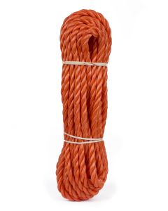 000560 Cuerda 8 mm x 10 mtr hilo naranja