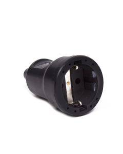 000649 Tapón PVC contra + RA negro
