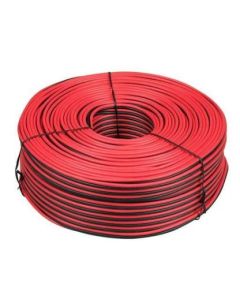 000727 Cable de altavoz 2 x 0,75 rojo/negro