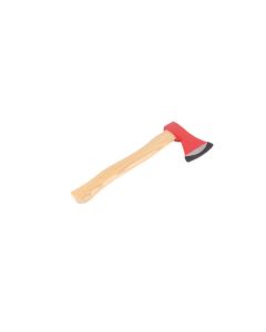 000938 Hacha de cocina / madera 600 gr rojo