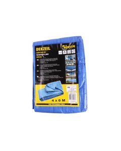 001159 Lona 4 x 6 mtr azul