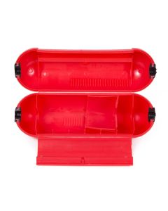001842 Plugsafe + caja de seguridad rojo