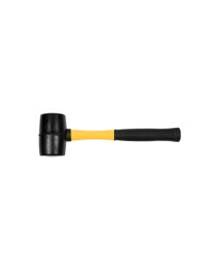 002143 Martillo de goma ø50 mm 450 gr mango redondo de fibra