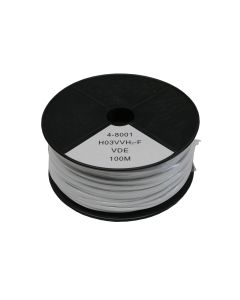 002276 Honeywell Cable de alimentación oval 2 x 0,75 100 mtr blanco