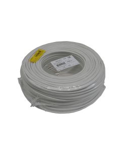 002277 Honeywell Cable de alimentación redondo 2 x 0,75 100 mtr blanco
