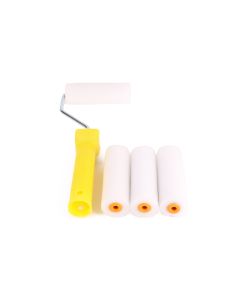 002870 Juego de pintura 5 rodillos + soporte