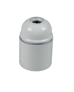 003236 Racor E27 baquelita blanca