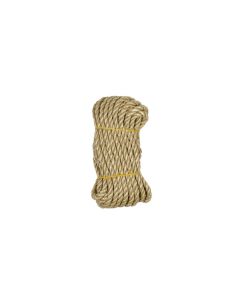 003354 Cuerda 8 mm x 10 mtr. cordón beige