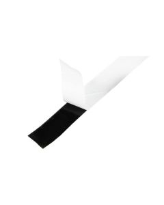 004934 Cinta velcro autoadhesiva negra 1 m