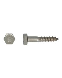 Perno roscado DIN 571 Ø8.00x30 A2