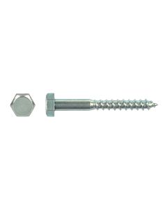 Perno roscado para madera DIN 571 Ø16x140 Zn