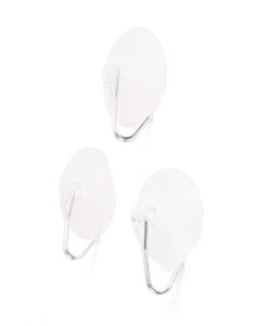 006294 Ventosa + gancho 3 uds. ø45 mm