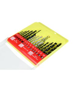008323 Juego de brocas 16 piezas madera y metal estuche
