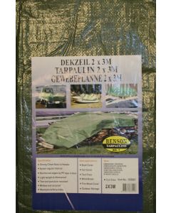 2 008861 Lona x 3 mtr verde