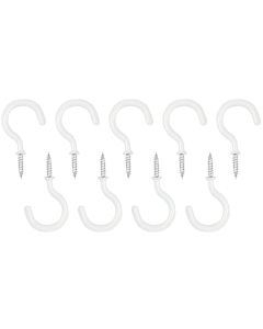 009210 Ganchos para tornillos 48 mm 9 uds.
