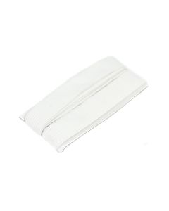 009441 Elástico estrecho 180 cm blanco