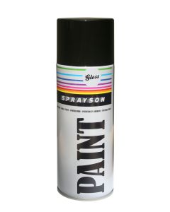 010268 Bote de pintura 400 ml RAL9005 HG negro