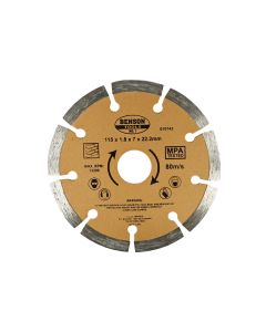 010743 Disco diamantado 115 mm dentado