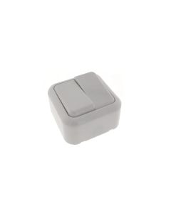 010997 Conmutador de superficie blanco
