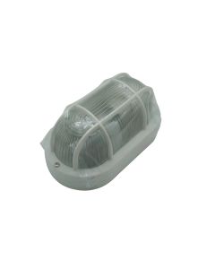011405 Lámpara Bulleye ovalada blanca