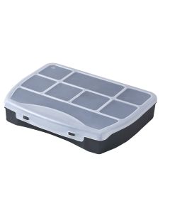 011523 Caja de almacenamiento 8 compartimentos 19 x 16 x 4 cm