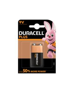 011636 Duracell alcalina plus 9V 6LR61/MN1604