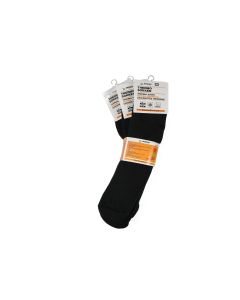 011916 Calcetines térmicos negro 3 piezas talla 39-42