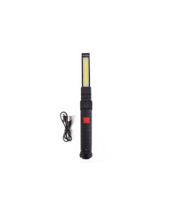 011932 Lámpara LED 3W COB + 1 SMD flex recargable 2000 mAh 271 x 58 x 35 mm