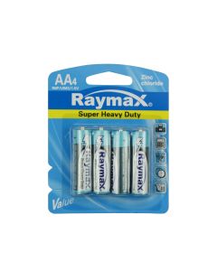 012000 Raymax pila AA r6p 4 uds zinc
