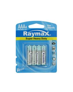 012002 Pila Raymax AAA r03 4 uds zinc