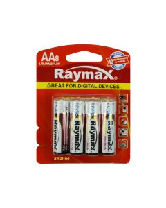 012017 Pila Raymax AA LR6 8 uds alcalina