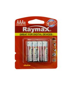012018 Pila Raymax AAA LR03 8 uds alcalina
