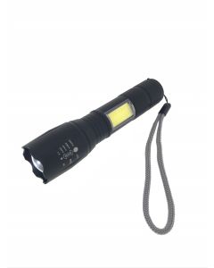 2012292 Linterna táctica 5W LED + 3W COB -en-1 recargable