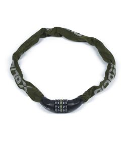 013267 Cerradura de combinación de cadena Xolid 6 x 900 mm verde militar