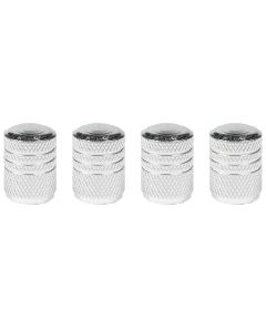 013802 Tapones de válvula 4 unid. aluminio