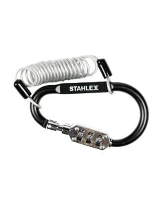 013861 Cerradura de combinación cable-mosquetón 2.5 x 900 mm