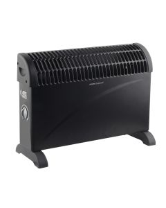 014011 Convector 750/1250/2000W medio negro
